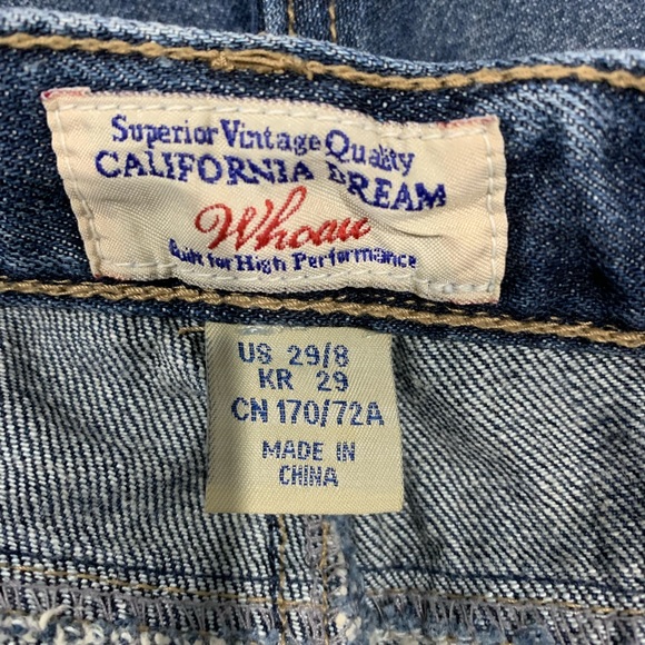 Who.A.U Denim Shorts Size 29 - Picture 8 of 8